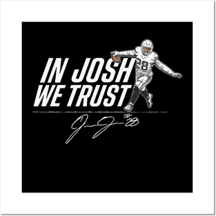 Josh Jacobs We Trust Posters and Art